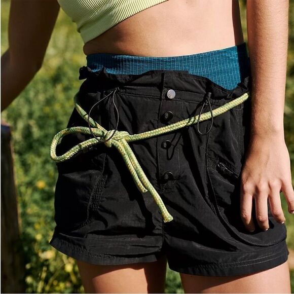 Free People Movement Off The Grid Hiking Shorts With Pockets Purple - Picture 8 of 9